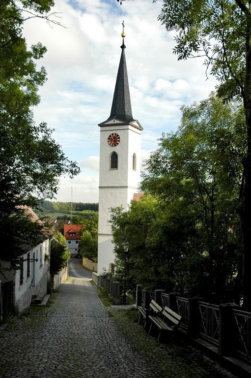Gasthof Adler Schillingsfürst Exterior foto