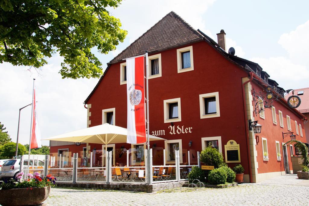 Gasthof Adler Schillingsfürst Exterior foto